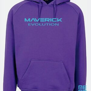 Унисекс суитшърт с качулка, тъмно лилаво - 57.90 лв.